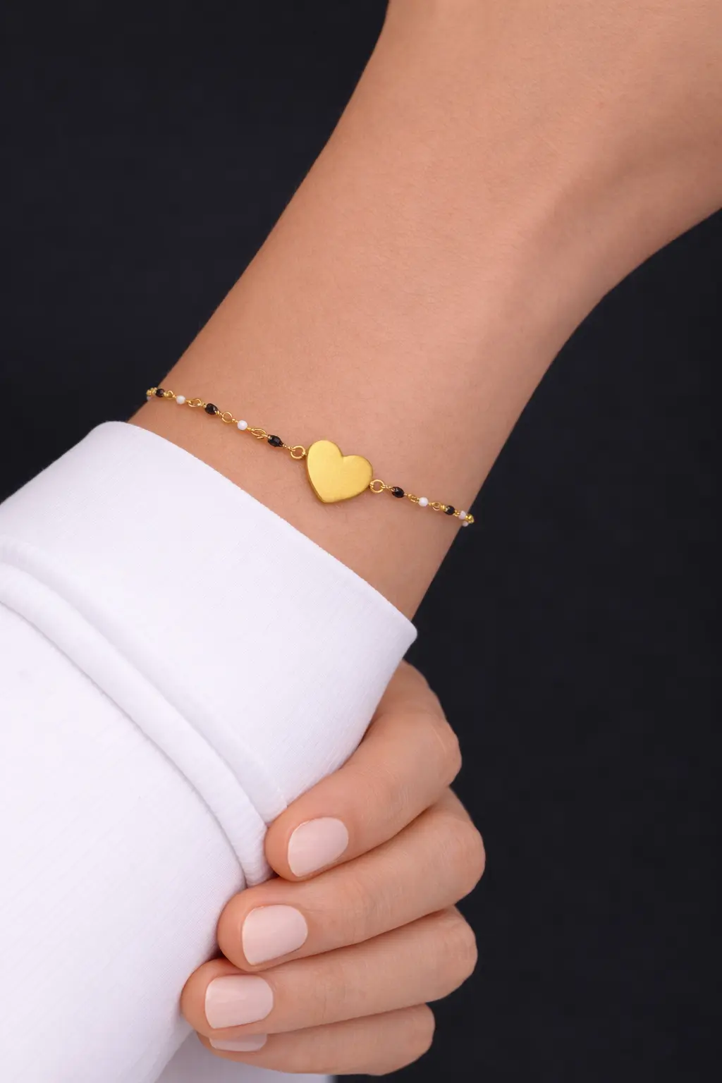 bracelet coeur femme